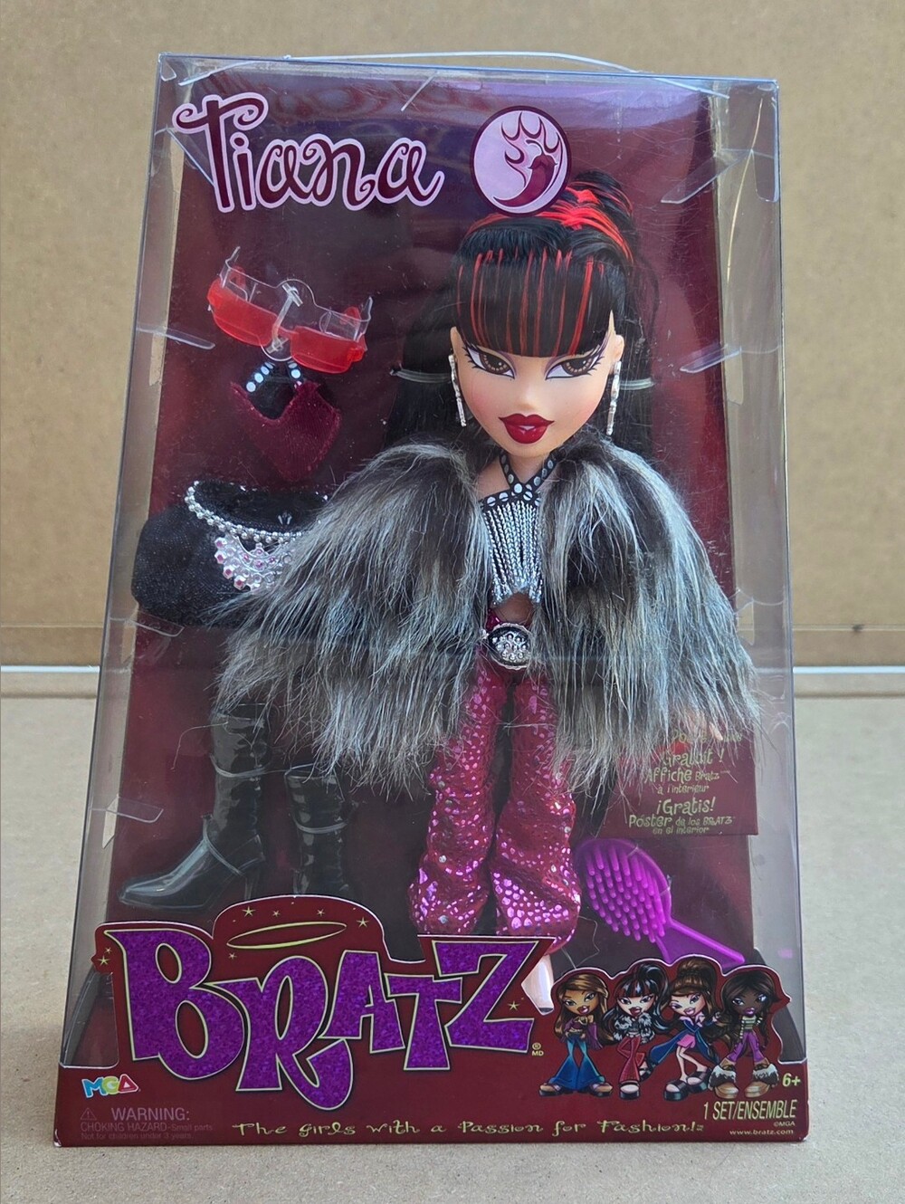 🔥​NIB Bratz Series 3 Tiana Doll - MGA Vintage Nostalgia Re-Release🔥